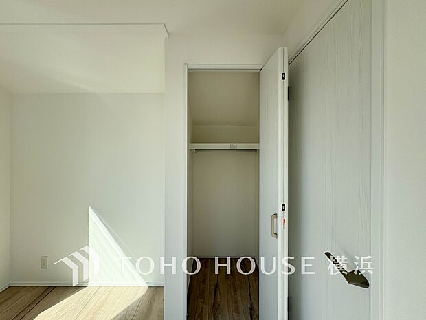 住まいの快適性を左右する収納は欲しい場所に使い勝手のよい収納を確保しています。