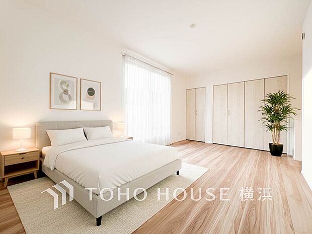 プライベートな自分時間を快適に過ごせるお部屋。（家具はAI加工です）