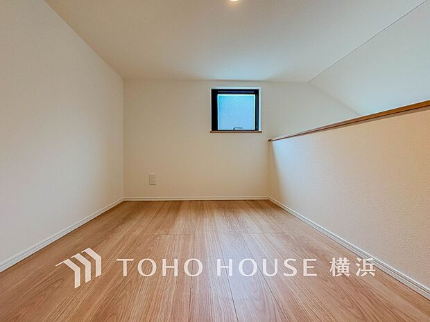 ロフトを完備。お子様の遊び場、収納、趣味のお部屋など、お客様好みの空間に作り上げてください。
