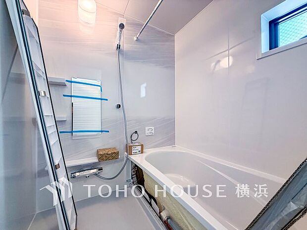 一日の疲れが癒される優雅な時間を堪能できるゆとりあるバスルームです。