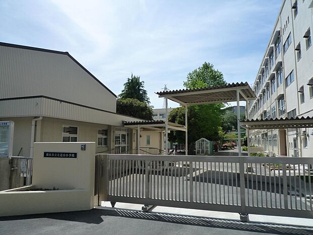 横浜市立左近山小学校　500m　徒歩7分。小学校が近いのは子育てファミリーにもおすすめのポイント。 