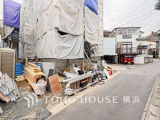 建物の基礎や構造といった、目には見えにくい部分にもこだわります。(2026年2月撮影)