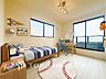 子供部屋：穏やかな寛ぎを届けるお部屋。※生成AIによるイメージです。家具・小物は販売価格に含まれません。