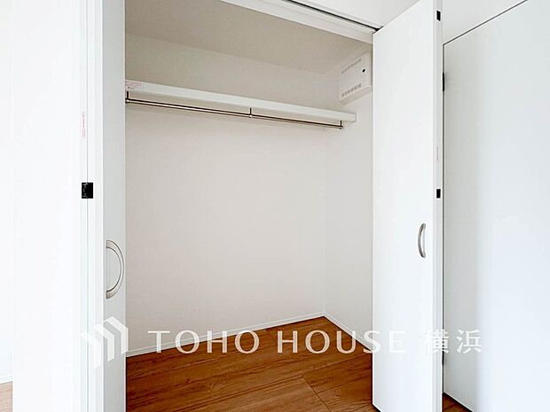 大容量の収納スペースで住空間はスッキリ広々。