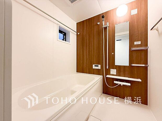 快適な使い心地とゆとりある空間が1日の疲れを解きほぐすバスルーム。