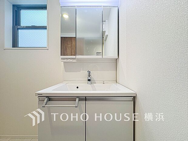 ご家族の1日が始まり、1日の終わりを締めくくる洗面空間。