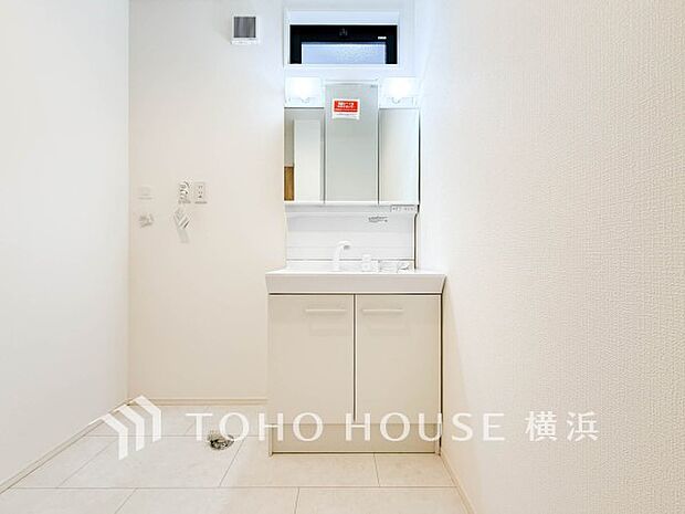 ご家族の1日が始まり、1日の終わりを締めくくる洗面空間。