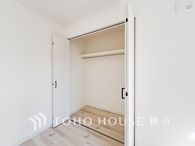 住まいの快適性を左右する収納は欲しい場所に使い勝手のよい収納を確保しています。