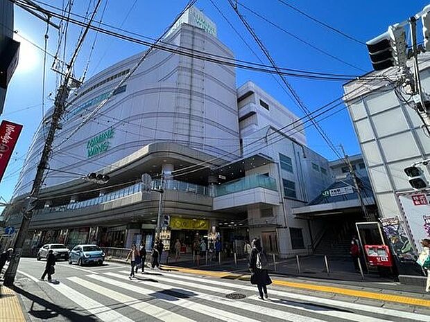 大船駅 1280m 4路線利用可能なビッグターミナル。駅前には大規模に広がる商店街で毎日賑わっています。