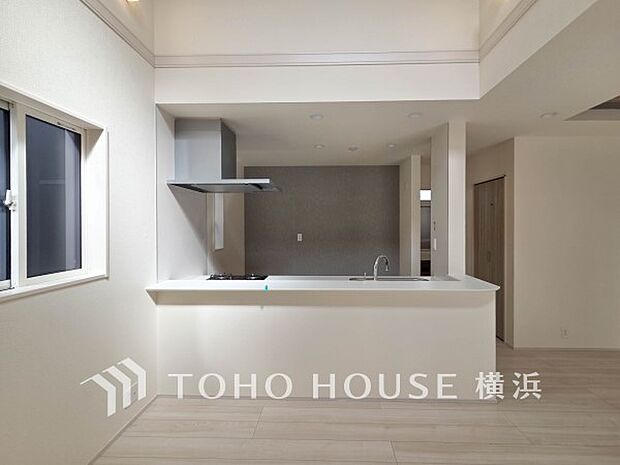 柔らかな色調、質感で、ゆったりとしたくつろぎの空間を演出。