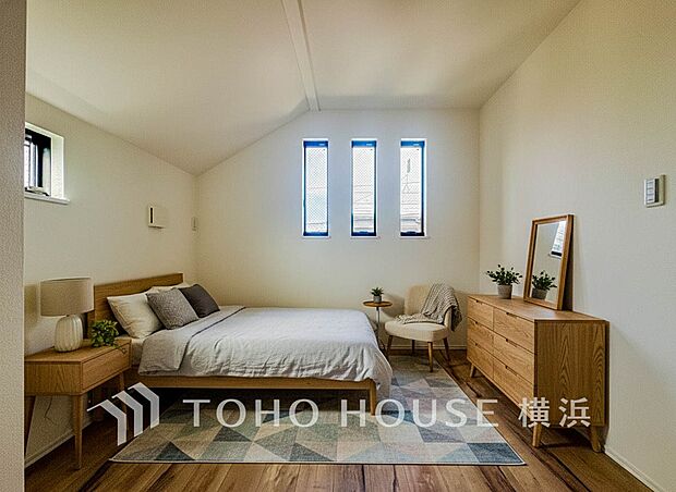 プライベートな自分時間を快適に過ごせるお部屋。(家具・装飾品等はAI加工です)