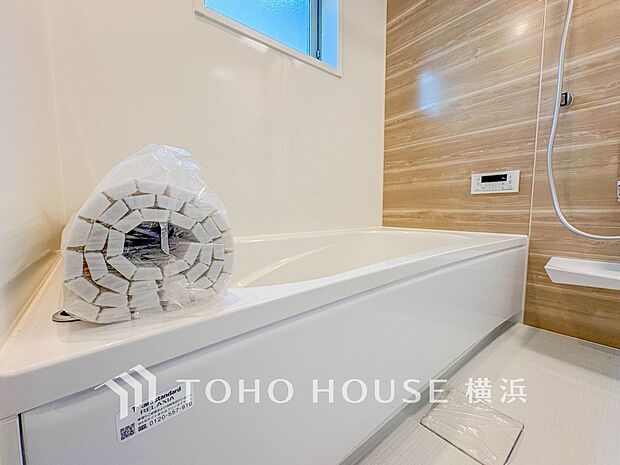 一日の疲れが癒される優雅な時間を堪能できるゆとりあるバスルームです。