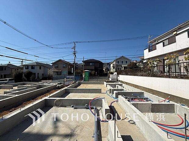 建物の基礎や構造といった、目には見えにくい部分にもこだわります。（2026年2月撮影）