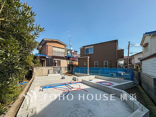 快適さや豊かさはもちろん、未来まで考えた家造りをテーマに建築されます。(2026年2月撮影)