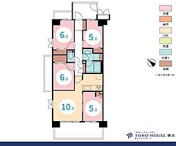 グランシティ保土ケ谷 3LDKの間取図画像