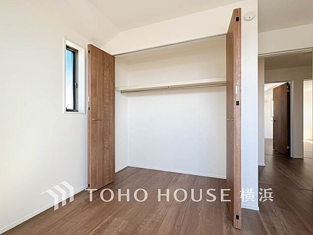 大容量の収納スペースで住空間はスッキリ広々。