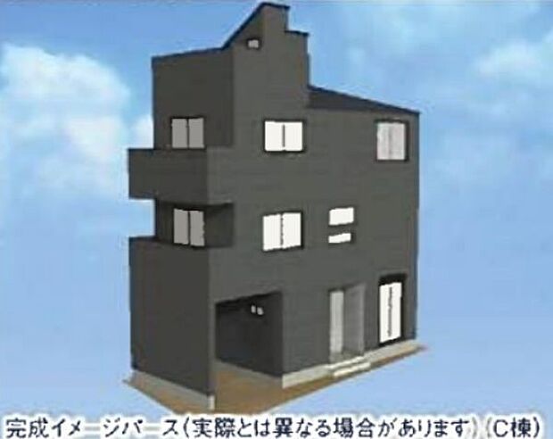 訪れる人の記憶に残るスタイリッシュな邸宅。(パースはイメージのため実際と色柄が異なる場合があります)