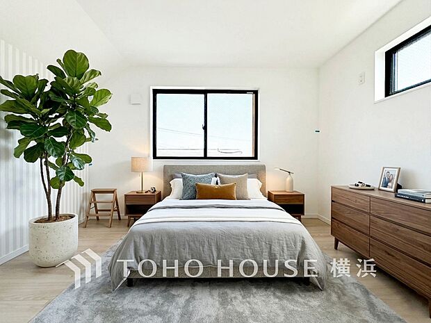 自分時間を快適に過ごせるお部屋。※生成AIによるイメージです。家具・小物は販売価格に含まれません。