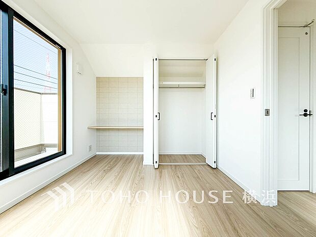 住まいの快適性を左右する収納は欲しい場所に使い勝手のよい収納を確保しています。