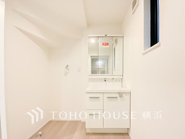 一日の始まりと終わりを心地よく演出してくれる、多彩な機能が備えられたパウダールーム。