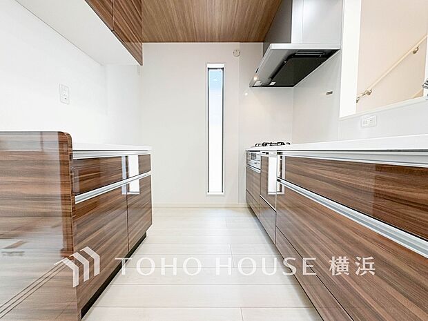 快適な日常を支える機能性と強さがひとつになったキッチンです。