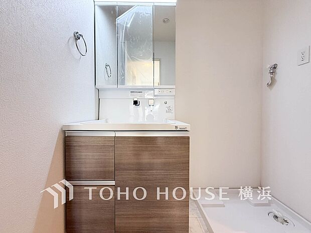 ご家族の1日が始まり、1日の終わりを締めくくる洗面空間。