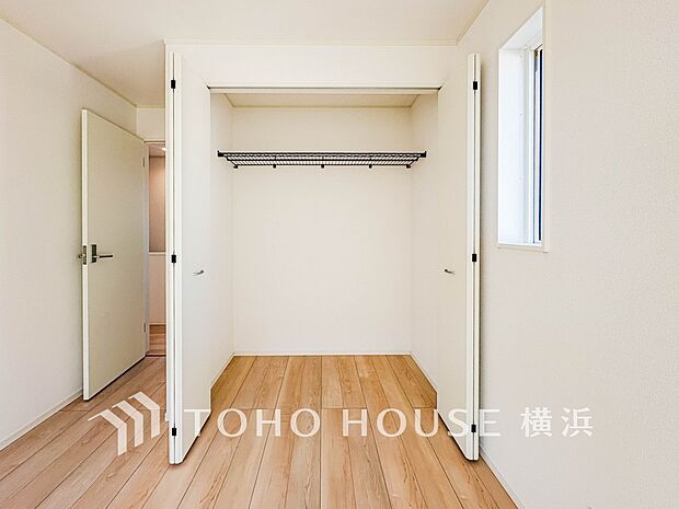 たっぷりとした収納スペース。荷物の多いご家族も安心です。