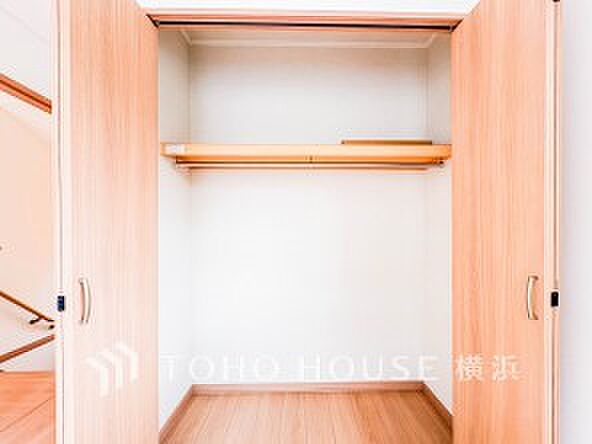 たっぷりとした収納スペース。荷物の多いご家族も安心です。