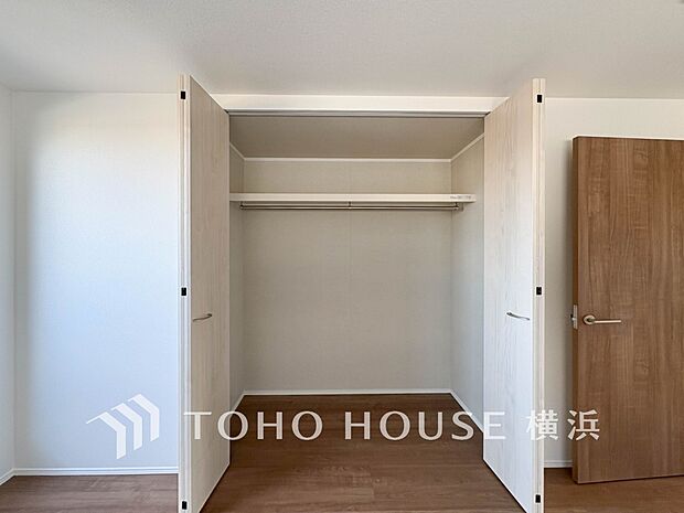 大容量の収納スペースで住空間はスッキリ広々。