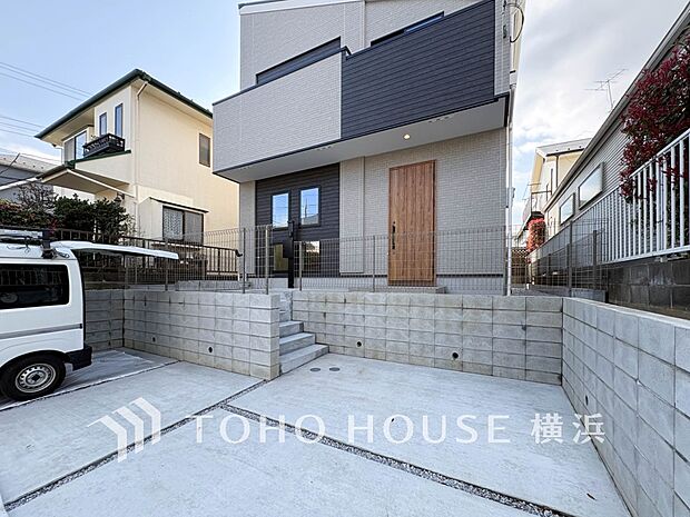 カースペース付きで豊かなカーライフも。