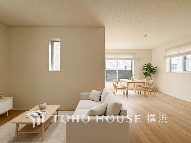 寛ぎとコミュニケーションを育む居心地のよい場所。(家具・装飾品はAI加工です)