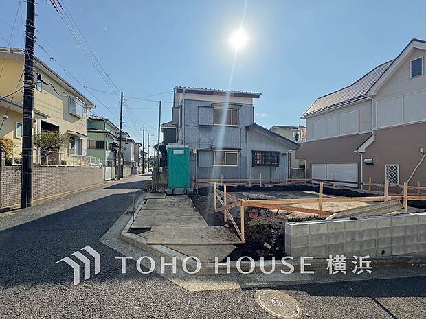 建物の基礎や構造といった、目には見えにくい部分にもこだわります。(2026年3月撮影)