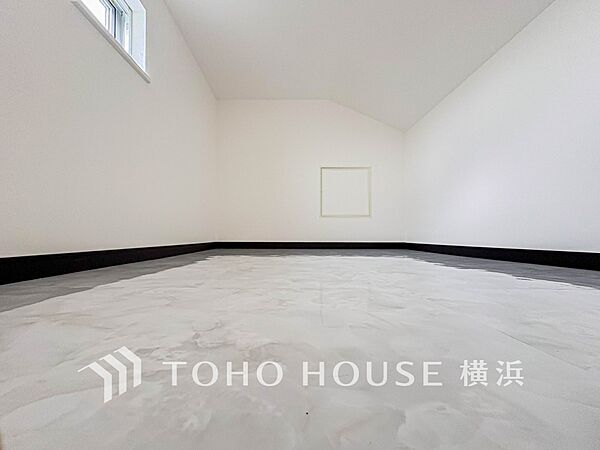 あると便利なロフト付き。趣味部屋など、お客様好みの空間に作り上げてください。