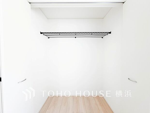 大容量の収納スペースで住空間はスッキリ広々。