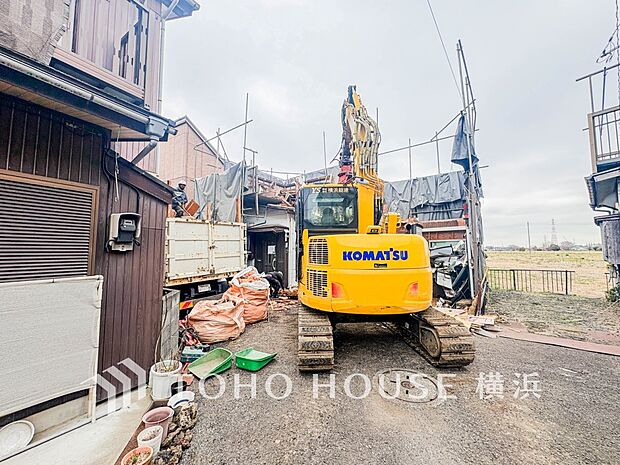 建物の基礎や構造といった、目には見えにくい部分にもこだわります。(2026年3月撮影)