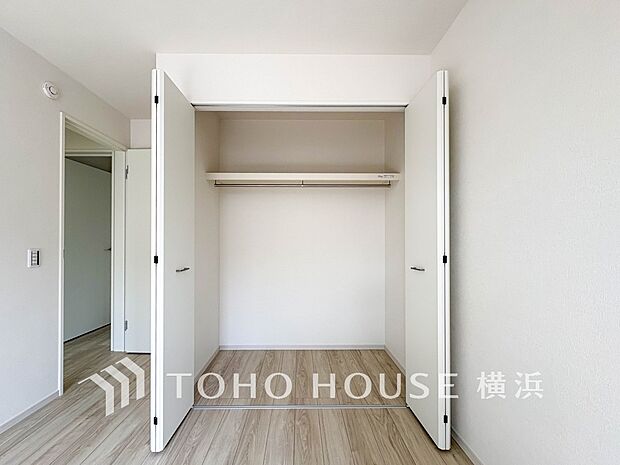 住まいの快適性を左右する収納は欲しい場所に使い勝手のよい収納を確保しています。