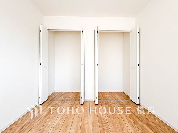 たっぷりとした収納スペース。荷物の多いご家族も安心です。