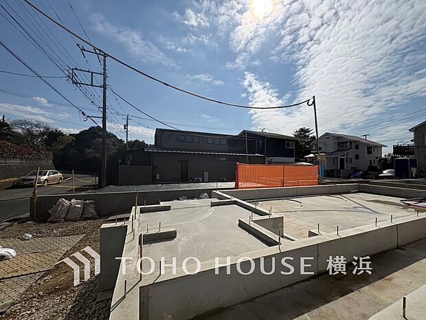 建物の基礎や構造といった、目には見えにくい部分にもこだわります。(2026年3月撮影)