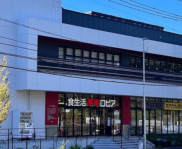 ロピア権太坂店 1000m 毎日の食卓を彩る多彩な食料品が揃います。ドラッグストアのクリエイト併設で便利です。