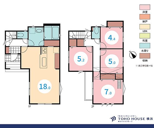 4LDK、土地面積101.09m2、建物面積92.24m2