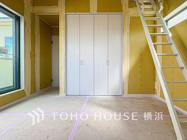 たっぷりとした収納スペース。荷物の多いご家族も安心です。（2026年3月撮影）