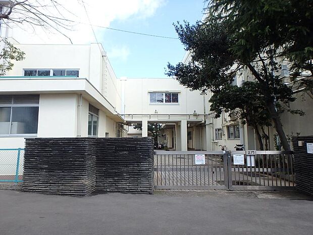 横浜市立常盤台小学校　500m　徒歩7分。小学校が近いのは子育てファミリーにもおすすめのポイントです。 