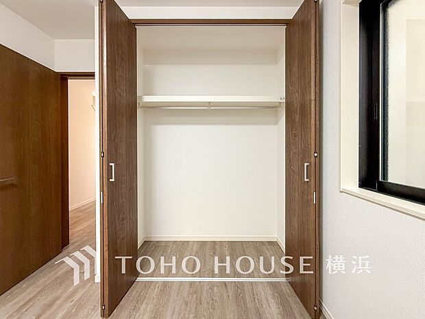 住まいの快適性を左右する収納は欲しい場所に使い勝手のよい収納を確保しています。