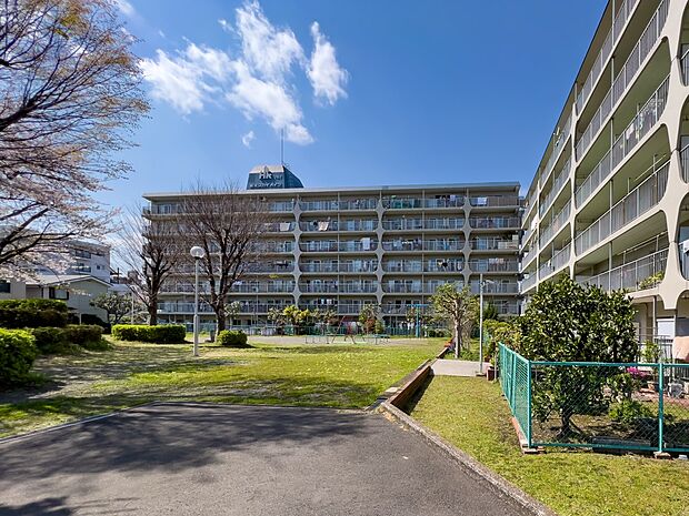 鶴見スカイハイツ公園 550m 日々の暮らしに寄り添う、穏やかな街の公園。お子様の遊び場や、身近な憩いのスポットです。