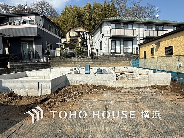 建物の基礎や構造といった、目には見えにくい部分にもこだわります。(2026年3月撮影)