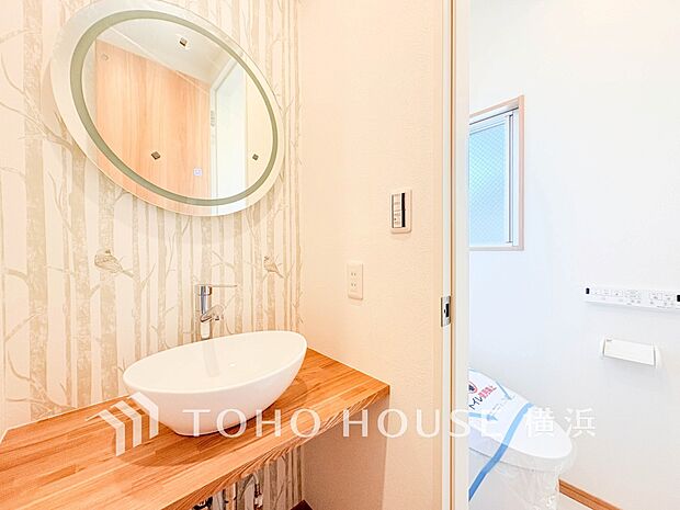 おしゃれな洗面台は毎日使うたびに気分アップ。