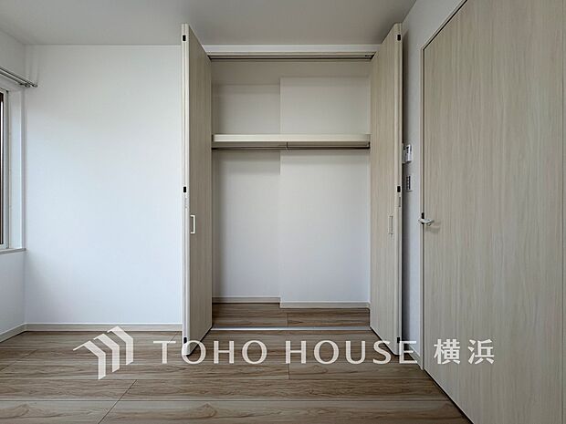 住まいの快適性を左右する収納は欲しい場所に使い勝手のよい収納を確保しています。