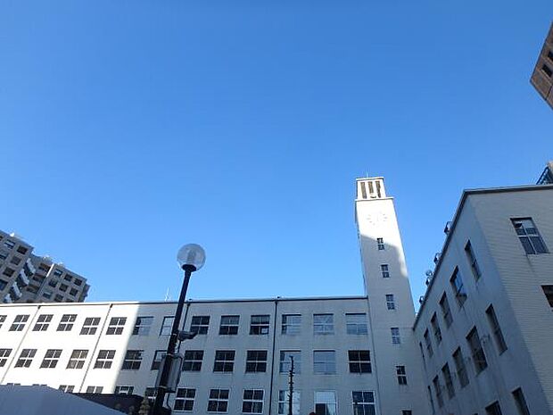 川崎市役所 　1900m　住民の日常生活を支える住民票の発行、子育て支援、高齢者福祉などの事務を行う公的機関です。 