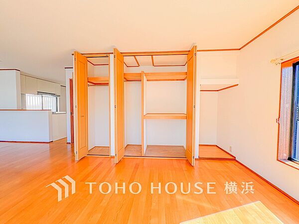 住まいの快適性を左右する収納は欲しい場所に使い勝手のよい収納を確保しています。