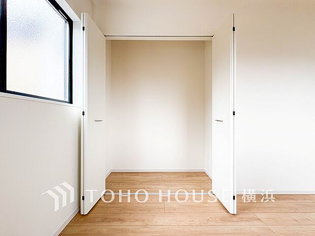 住まいの快適性を左右する収納は欲しい場所に使い勝手のよい収納を確保しています。